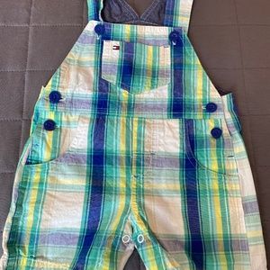 6-9M Tommy Hilfiger Baby Short Overalls